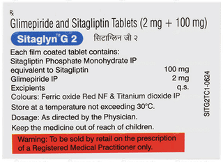 Sitaglyn G 2 Tablet 10